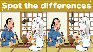 Spot the difference|Japanese Pictures Puzzle No392