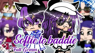 Softie to baddie || gacha club mini movie 😈😈