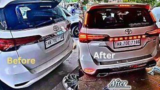 All exterior work of Fortuner