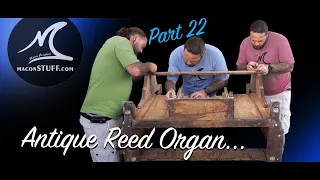 Reed Organ Restoration - Part 22 - Sanding and Applying Finish