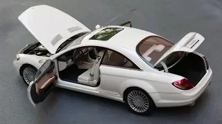 1:18 Mercedes-Benz C216 CL-Class - Autoart (Dealer edition) [Unboxing]