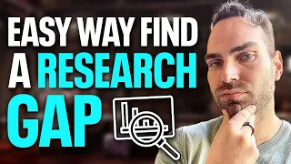 How To Identify a RESEARCH GAP Easily (Prof. David Stuckler)