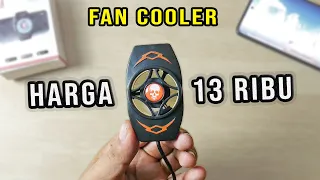 Unboxing Review Cooling pad Fan Cooler Radiator X13 Harga 13 Ribu | Apakah ini worth it ?