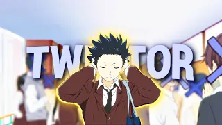 A Silent Voice 60fps Twixtor with RSMB + sharpen (HD)