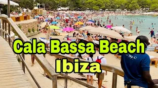 Cala Bassa Beach| Playa de Cala Bassa|CBBC| Playa de Cala Bassa Ibiza |Summer Video