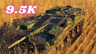 Strv 103B  9.5K Damage 8 Kills World of Tanks Replays