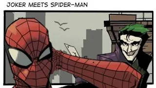 Joker Meets Spider Man