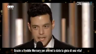 Il discorso di Rami Malek ai Golden Globes 2019 #CineFacts