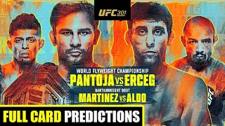 UFC 301 Pantoja vs. Erceg Full Card Predictions