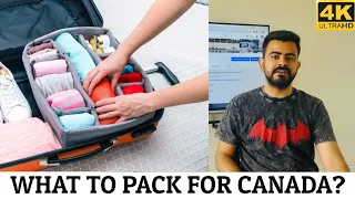 CANADA PACKING LIST FOR STUDENTS | PACKING FOR CANADA | WHAT TO PACK FOR CANADA |