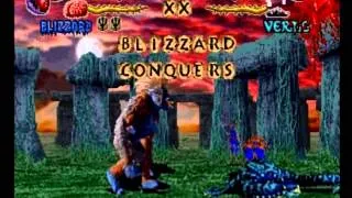 Let's Play Primal Rage (Saturn): Blizzard beats all