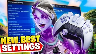 ЛУЧШИЕ НАСТРОЙКИ ГЕЙМПАДА 5 ГЛАВА ФОРТНАЙТ / BEST FORTNITE SETTINGS FOR GAMEPAD CHAPTER 5 + HANDCAM