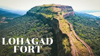 Lohagad Fort - Vinchukata (Scorpion Tail) | Drone Shots