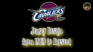 Cleveland Cavaliers Jersey Design from 1969-Present