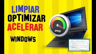 Cómo LIMPIAR, OPTIMIZAR y ACELERAR MI PC SIN PROGRAMAS WINDOWS 10, 8 Y 7