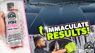 SAVE TIME - Wash and Wax Your Car at the Same Time with MR PINK Foam Party Auto Soap - Chemical Guys