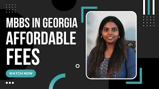 MBBS IN GEORGIA | AFFORDABLE FEES | STUDY MBBS ABROAD 2023 | TAMIL | MEDZOI | NEET  SUSHMITHA RAMESH