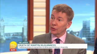 Andrew Pierce Calls Martin McGuinness a 'Murdering IRA Assassin' | Good Morning Britain