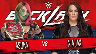 WWE BACKLASH 2020 | Asuka vs Nia Jax FULL MATCH