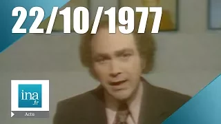 20h Antenne 2 du 22 octobre 1977 - L'affaire Schleyer  | Archive INA