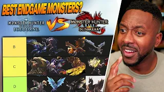 Which Monster Hunter Had The Best Endgame Monsters? Iceborne Vs Sunbreak Tier List