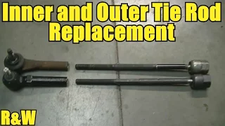 How to Remove and Replace Inner and Outer Tie Rod Ends