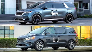 2022 Kia Carnival vs Old Kia Sedona