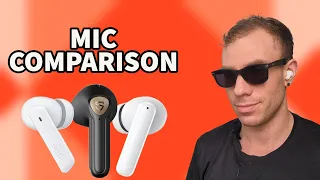 QCY T13 ANC Mic VS 8 PAIRS Of Headphones Including Soundpeats Air 3 Deluxe HS, QCY HT05, Pixel Buds