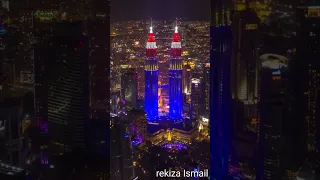 new year 2023 twin Towers.  #kualalumpur #malaysia #shorts #shortvideo #newyear2023