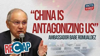 PH envoy: 'China is antagonizing us'