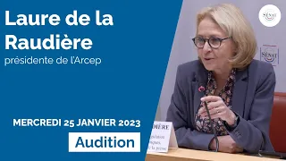 Régulation du secteur des télécommunications : la présidente de l'Arcep auditionnée