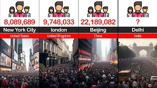 The World Largest Cities by Population 2024/ Top 50 comparison