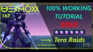 ULTIMATE Guide to SOLO DIFFICULT 6 Star Tera Raids!!! (ft. Ceruledge) | Pokemon: Scarlet and Violet