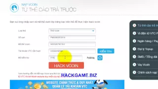 HACK VCOIN 2013 l HƯỚNG DẪN HACK VCOIN CF l HACK VCOIN AUDITION