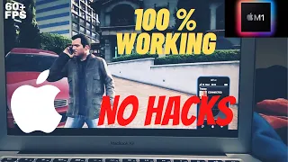 How to play GTA-5 On Macbook M1/Intel On Ultra Setting 60fps | Simple|Working| No Clickbait|Official