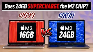 16GB vs 24GB RAM M2 MacBook Air & Pro - Were We WRONG?!