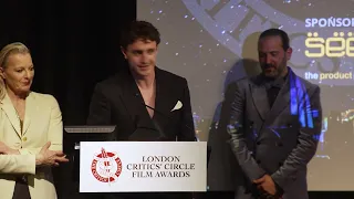 Paul Mescal wins best British Irish performer at the 44th Critics Circle Film Awards 2024