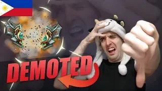 I GOT DEMOTED OUT OF MASTERS? - Cowsep