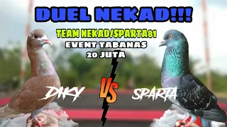 DUEL JOKI NEKAD!!! DI FINAL TABANAS 20 JUTA LAPAK SUKOSARI PALEMBANG