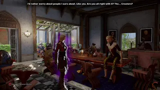 Dragon Age Inquisition - Trespasser DLC - Solas Romance Sera says SORRY