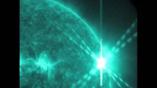 SDO: X7 Flare Blasts into Space