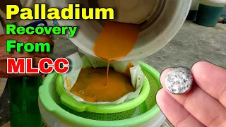 Unique Way to Recover Palladium from MLCC /Melting of Palladium/Palladium Recovery Without DMG