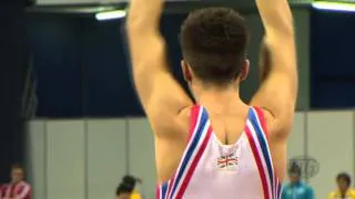 Nathaniel SCOTT (GBR) -- 2013 Double-Mini Trampoline Worlds, Qualifications