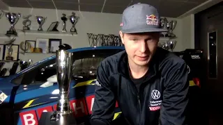 2020 World RX Champion Fast Start award winner Johan Kristoffersson