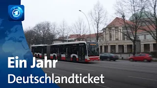 Ein Jahr Deutschlandticket: 11,2 Millionen Abonent:innen