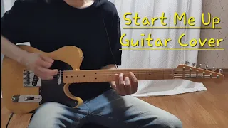 The Rolling Stones - Start Me Up (Guitar Cover with Standard Tuning by Taehan Lee)