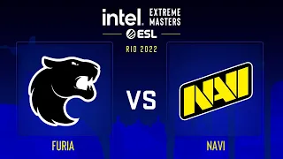 FURIA vs NaVi | Map 1 Nuke | IEM Rio Major 2022 - Champions stage - Quarter-final