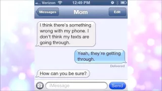 Funny Moms Texts Messages Fails part 2