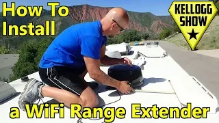 How To Install a Winegard Connect Wifi Range Extender on an RV