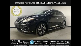 2018 Nissan Murano Platinum Review  -  Park Mazda